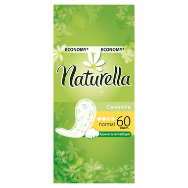 Прокладки гигиенические Naturella ежедневные Normal Camomile 60 Шт. 0