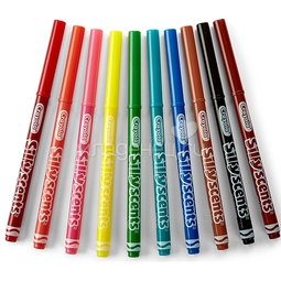 Фломастеры Crayola Ароматизированные с тонким пером, 10 штук