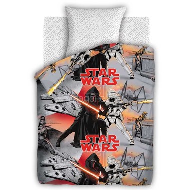 Комплект постельного белья 1,5 бязь Непоседа Star Wars Противостояние 0