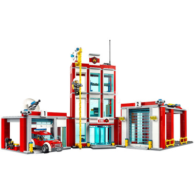 Конструктор LEGO City 60110 Пожарная часть 3