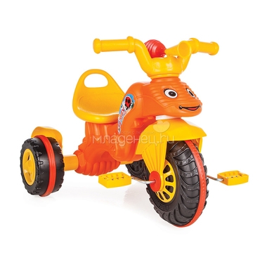 Велосипед трехколесный Pilsan "Buggy" Оранжево-желтый 0