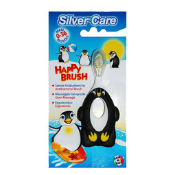 Зубная щетка для детей Silver Care Happy Brush от 6 мес до 3 лет, мягкая