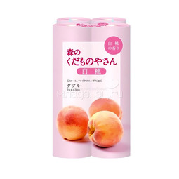 Туалетная бумага Fujieda Seishi розовый персик (30 м) 12 шт