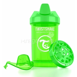 Поильник Twistshake Crawler Cup 300 мл (с 8 мес) зеленый
