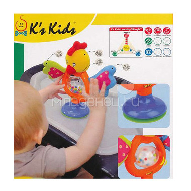 Развивающая игрушка K's Kids Курочка Эмма на присоске с 6 мес. 2
