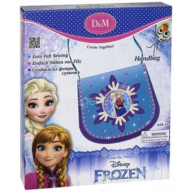 Набор D&M Шьем сумочку из фетра Эльза и Анна_Frozen 0