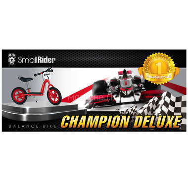 Беговел Small Rider Champion Deluxe Красный 3