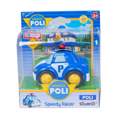 Машинки Silverlit Robocar Poli  инерционные 6 см Поли (Полицейская) 6 см с 3 лет 1