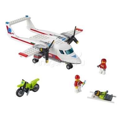 Конструктор LEGO City 60116 Самолет скорой помощи 0