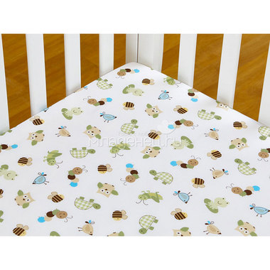 Комплект детского постельного белья Giovanni Shapito 7 предметов Froggy Friends 4