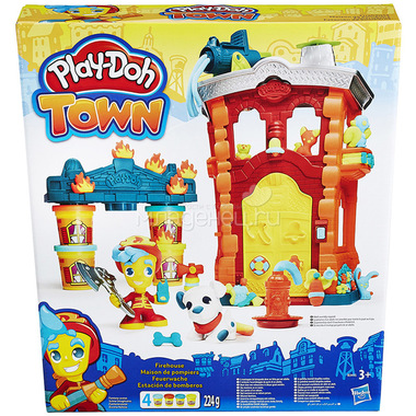 Игровой набор Play-Doh Пожарная станция 0