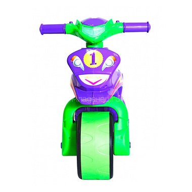 Беговел RT 138 MotoBike Racing Фиолетово-Зеленый 3