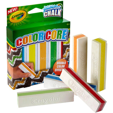 Мел Crayola Для асфальта с цветным стержнем 1