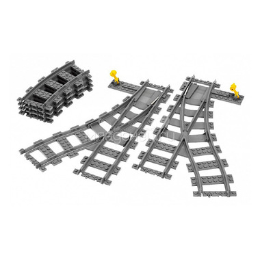 Конструктор LEGO City 7895 Железнодорожные стрелки 0