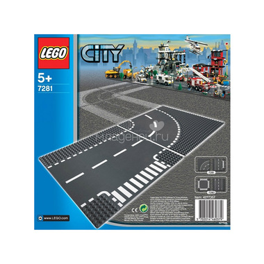 Конструктор LEGO City 7281 Т-образная развязка 1