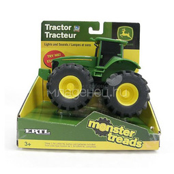 Игрушка Tomy Трактор с большими колесами с подсветкой и звуком