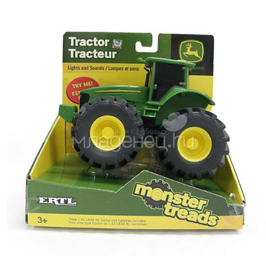Игрушка Tomy Трактор с большими колесами с подсветкой и звуком 1