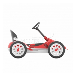 Педальная машинка-картинг Chillafish Monzi Красный