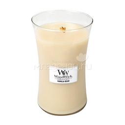Свеча WoodWick большая Натуральная ваниль