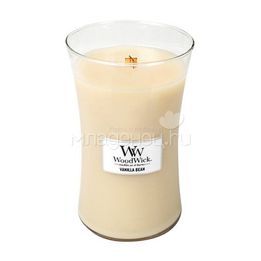 Свеча WoodWick большая Натуральная ваниль 0