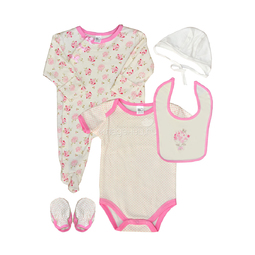 Комплект детской одежды Baby nice Бейби Найс (6 предметов), цвет в ассортименте 
