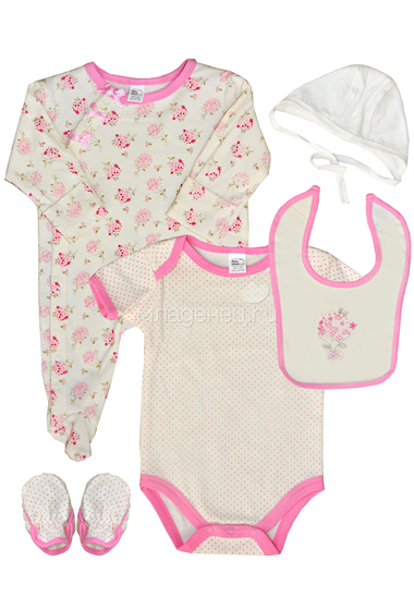 Комплект детской одежды Baby nice Бейби Найс (6 предметов), цвет в ассортименте  0