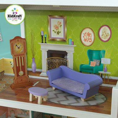 Кукольный домик KidKraft Флоренс Florence Dollhouse, 10 предметов мебели 7