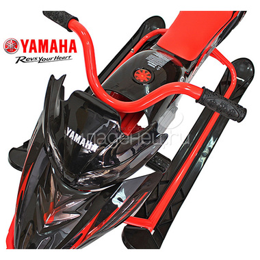Снегокат YAMAHA YM13001 Apex Snow Bike Titanium Black/Red 19