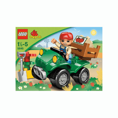 Конструктор LEGO Duplo 5645 Фермерский квадроцикл 0