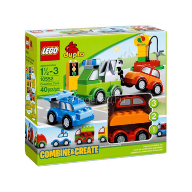 Конструктор LEGO Duplo 10552_lego Машинки-трансформеры 0