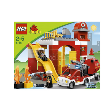 Конструктор LEGO Duplo 6168 Пожарная станция 0