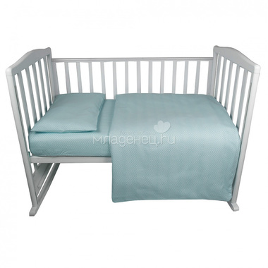 Комплект постельного белья детский Bambola Карамельки Голубой 0