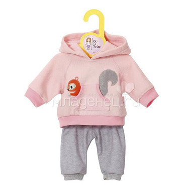 Одежда для кукол Zapf Creation Baby Born высотой 38-46 см Розовая 0