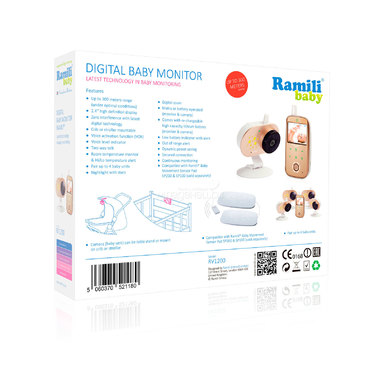 Видеоняня Ramili Baby RV1200 1