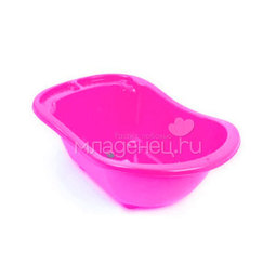 Ванна DUNYA Plastic детская с отливом широкая цвет - Розовый