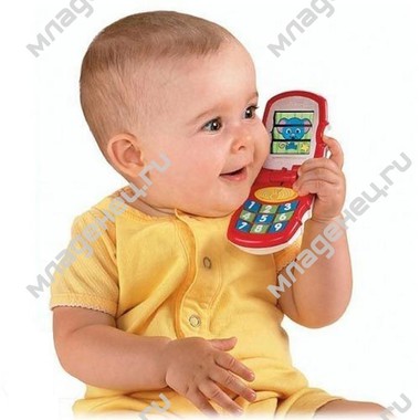 Развивающая игрушка Fisher Price Блестящие основы Телефон с 6 мес. 1
