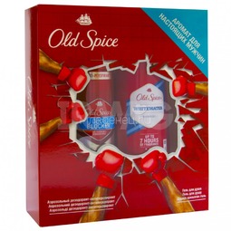 Подарочный набор Оld Spice Аэрозол дезодорант-антиперсп OdorBlockerFresh 125 мл + гель для душа WhiteWater 250 мл