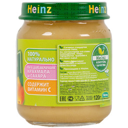 Пюре Heinz фруктовое 120 гр Фруктовый микс (с 6 мес)