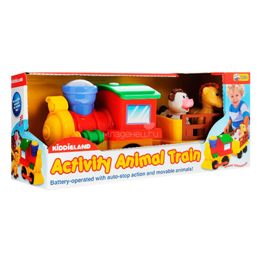 Развивающая игрушка Kiddieland Поезд с животными 0