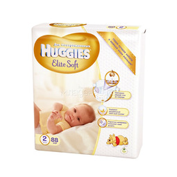 Набор Huggies № 2 Элитная защита и мягкость для самых маленьких