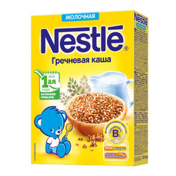 Каша Nestle молочная 220 гр Гречневая (1 ступень)