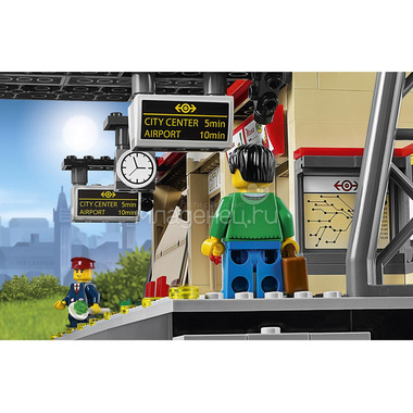 Конструктор LEGO City 60050 Железнодорожная станция 9