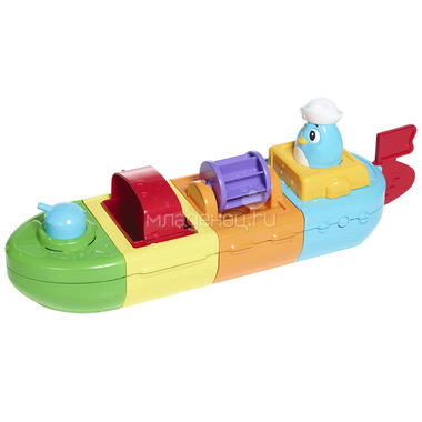 Игрушка для ванной Tomy Весёлый пароход 0