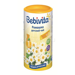 Чай детский Bebivita быстрорастворимый 200 гр Ромашка (с 4 мес)