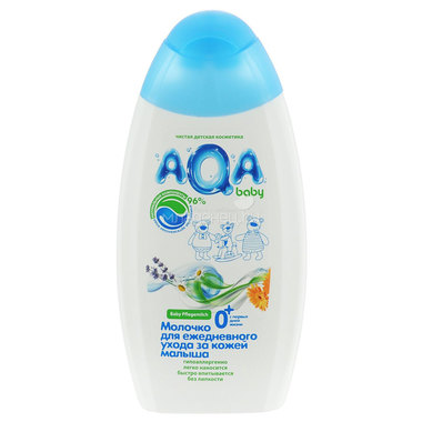 Молочко AQA baby Для ежедневного ухода за кожей малыша 250 мл 0