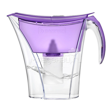 Фильтр-кувшин Барьер для очистки воды "Смарт" фиолетовый 1