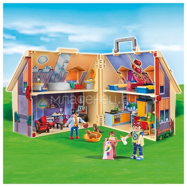Игровой набор Playmobil Возьми с собой Кукольный дом 2