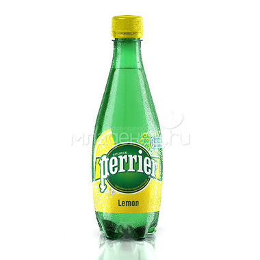 Вода Perrier Перье Газированная лимон 0,5 (пластик) 0