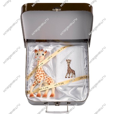 Подарочный набор Vulli Жираф Софи в чемоданчике с 0 мес. 0