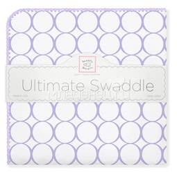 Пеленка фланелевая SwaddleDesigns Lavender Mod/WH